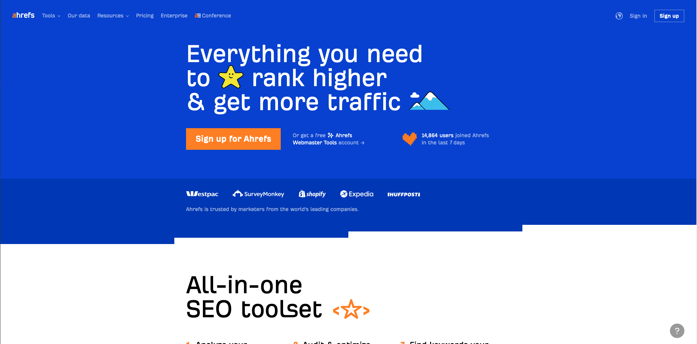 Ahrefs banner