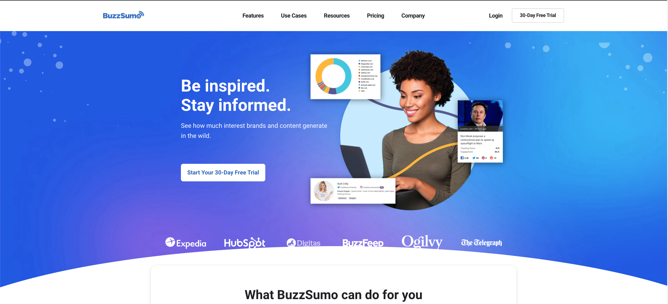 BuzzSumo hero