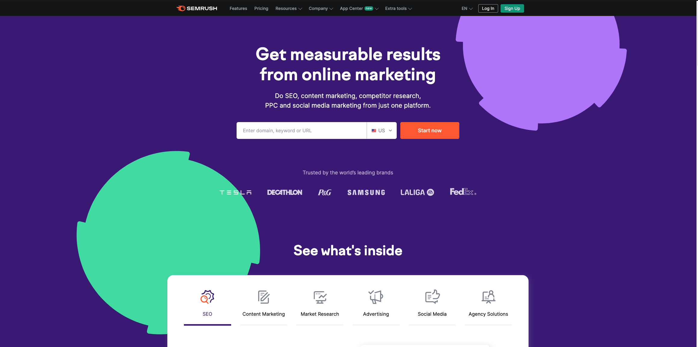 Semrush banner