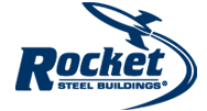 Rocket Steel Buildings logo