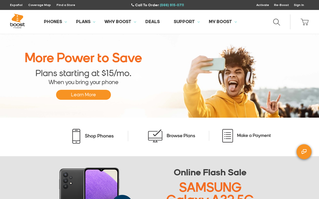 Boost Mobile banner