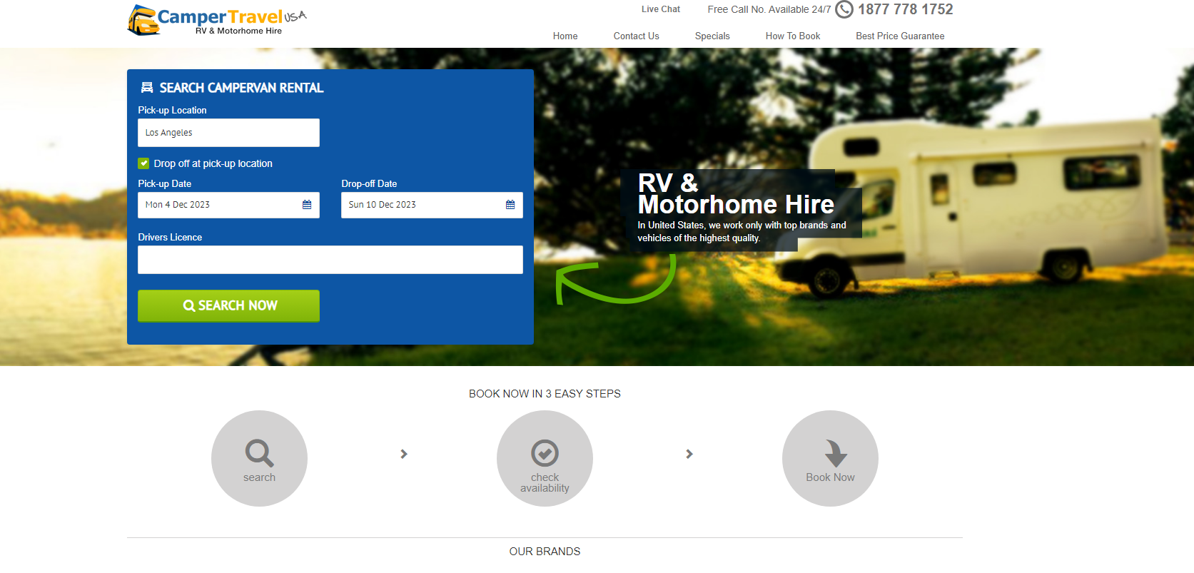 Camper Travel Bookings