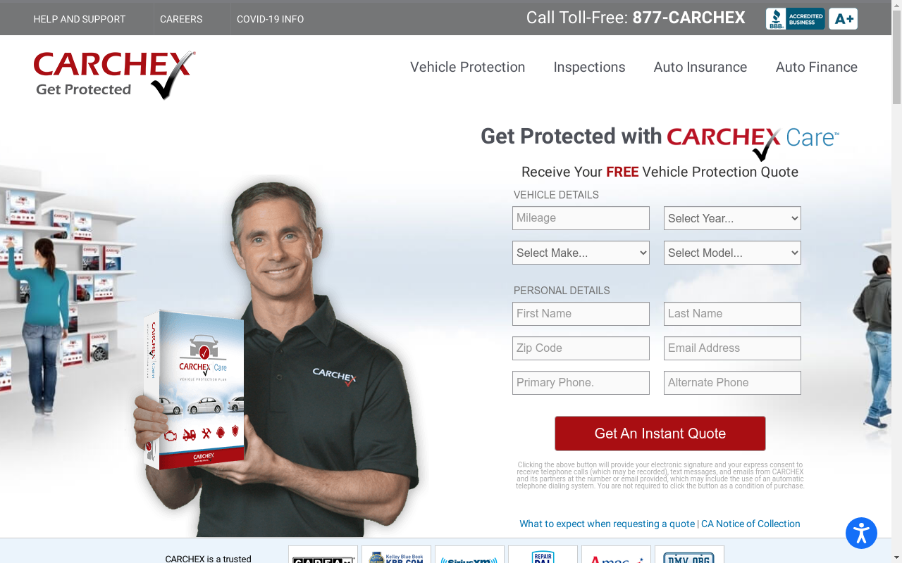 CARCHEX banner