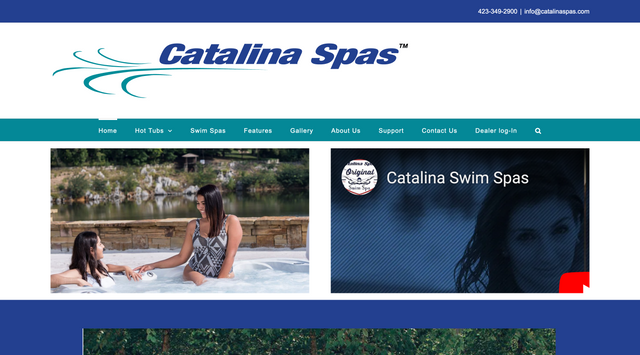 Catalina Spas hero
