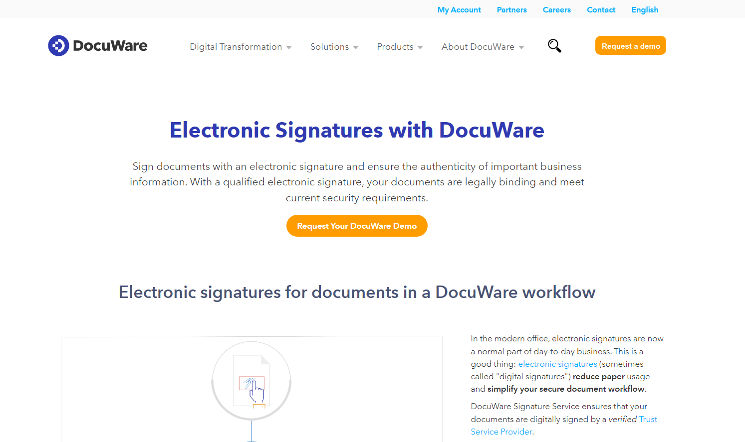 DocuWare hero