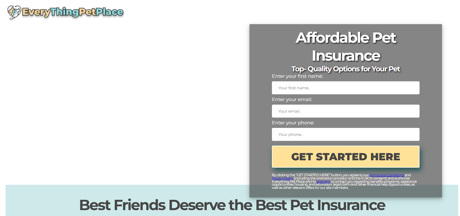 Everything Pet Place banner
