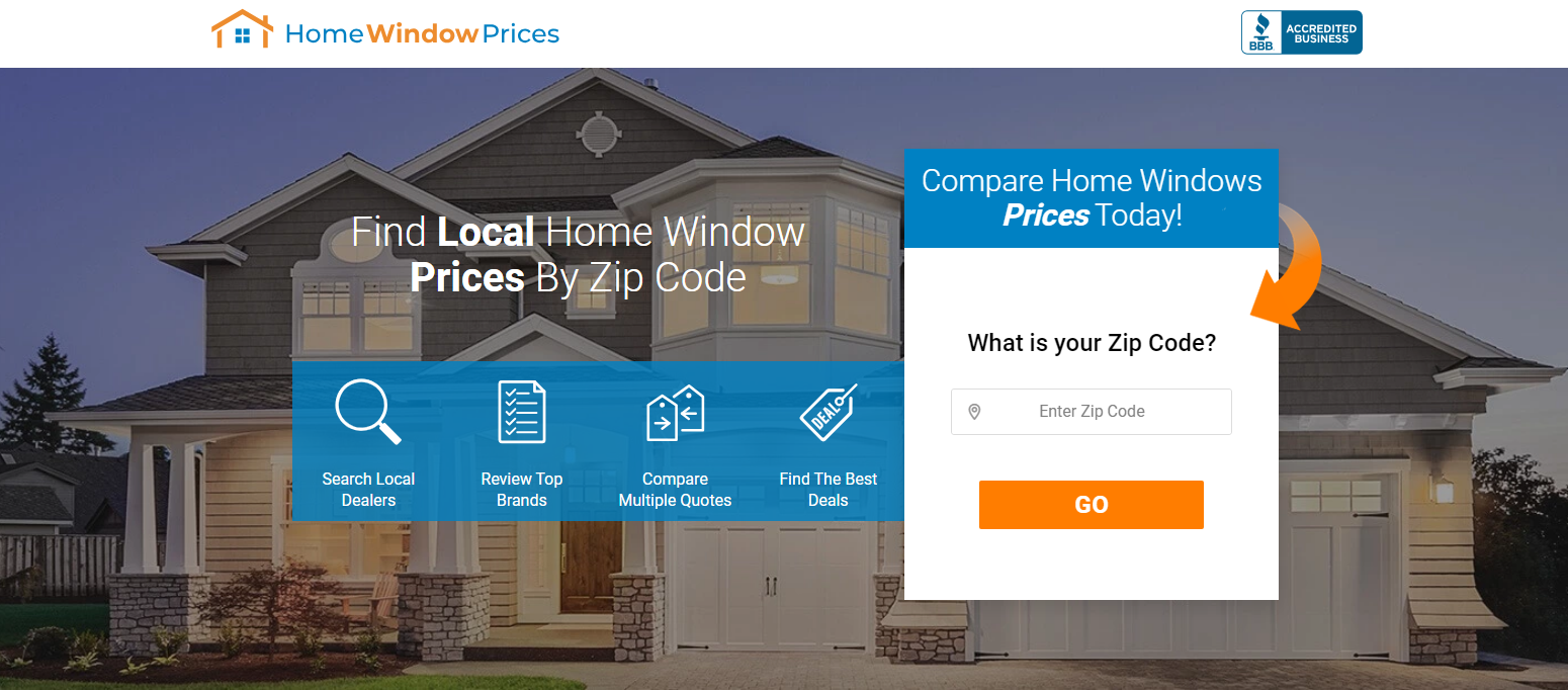 Home Window Prices banner