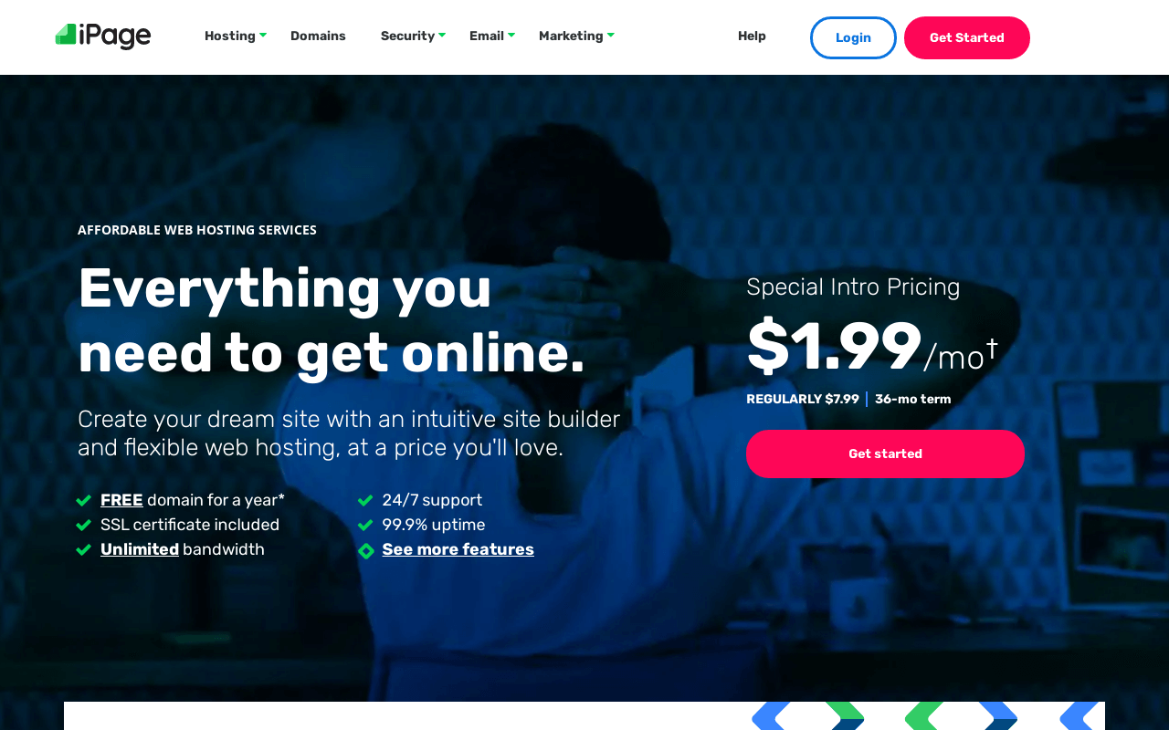 iPage banner