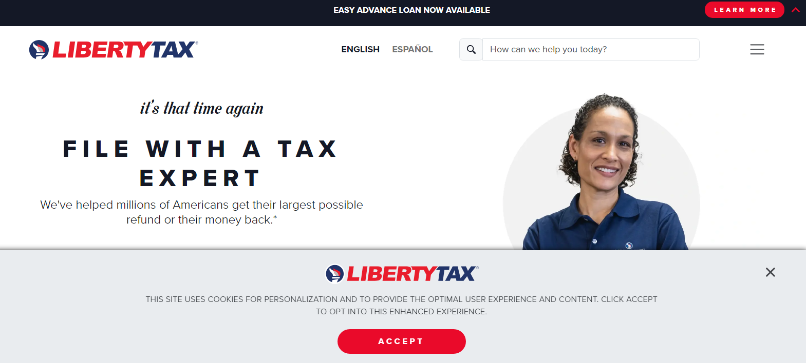 Liberty Tax hero