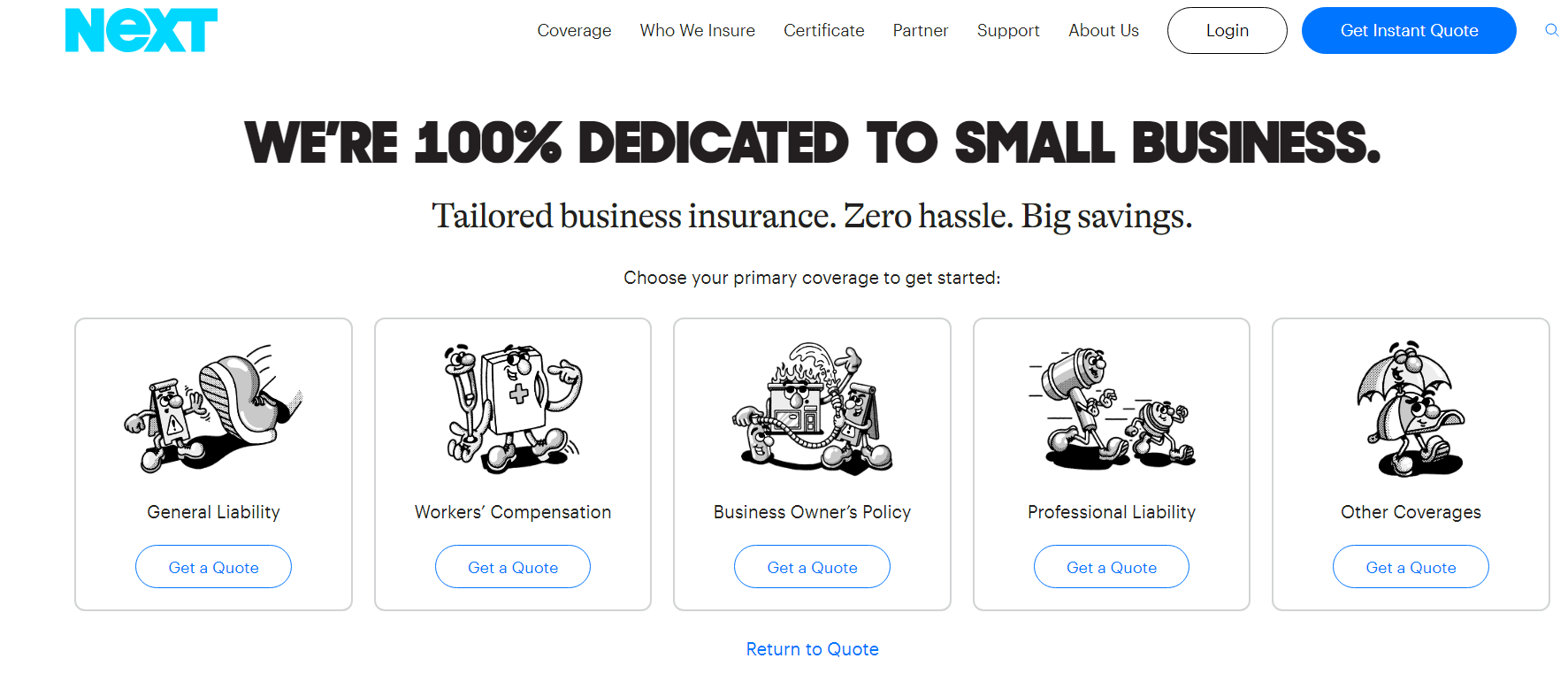 Next Insurance banner