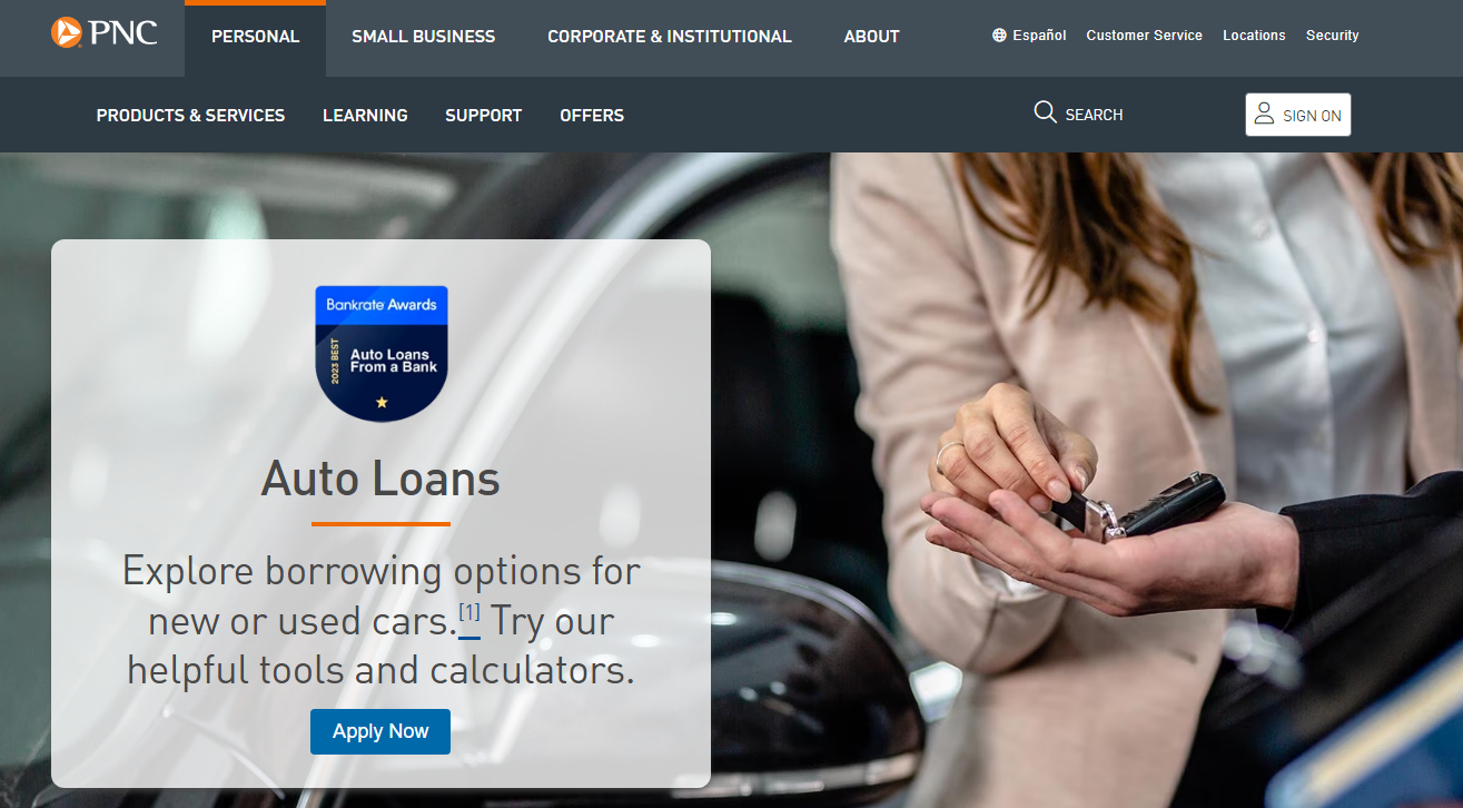 PNC Auto Loans 