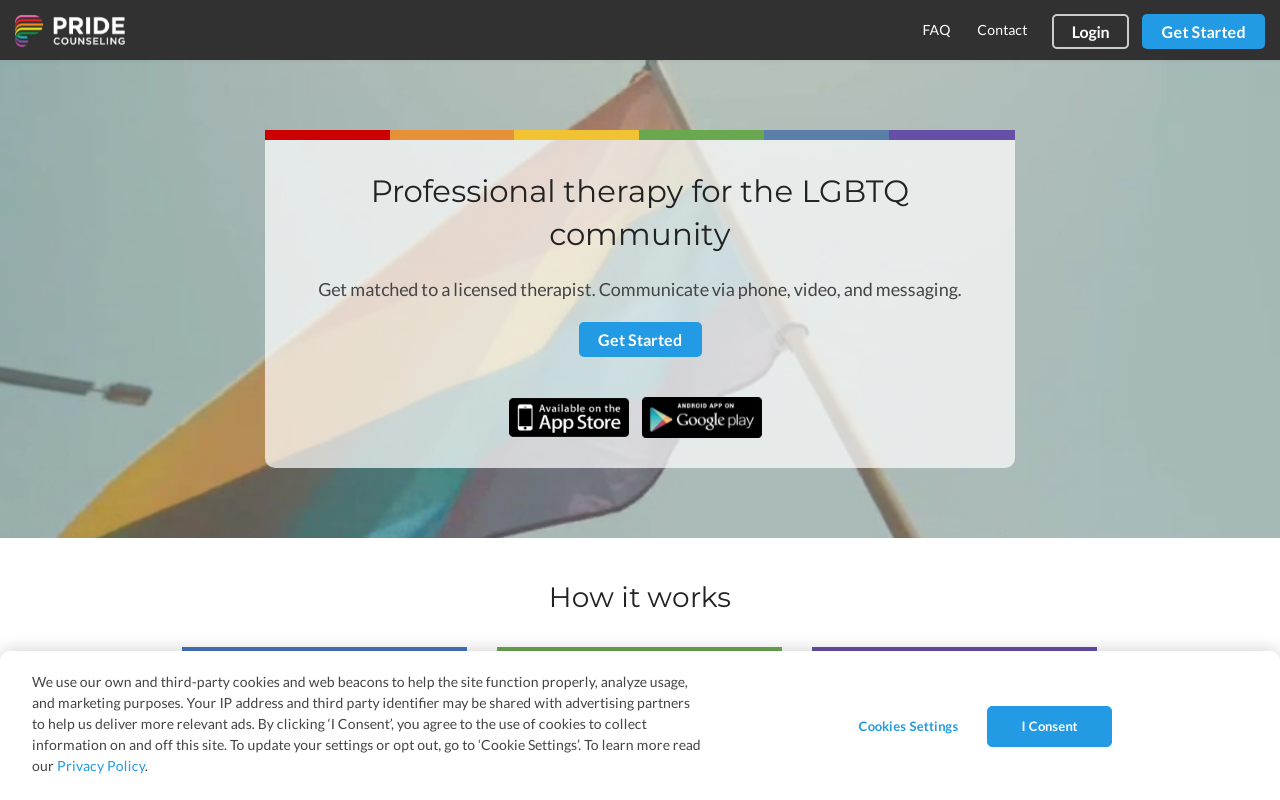 Pride Counseling banner