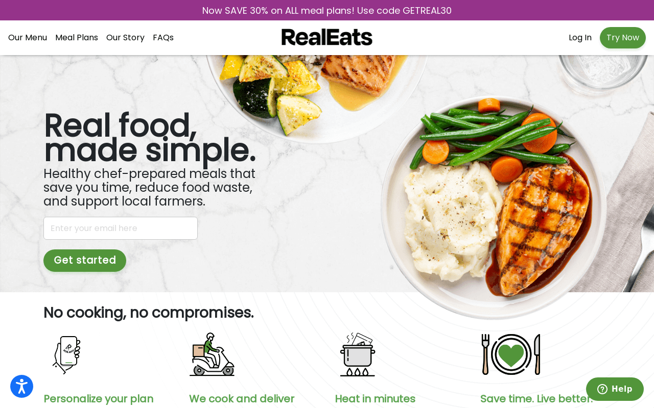 Real Eats banner
