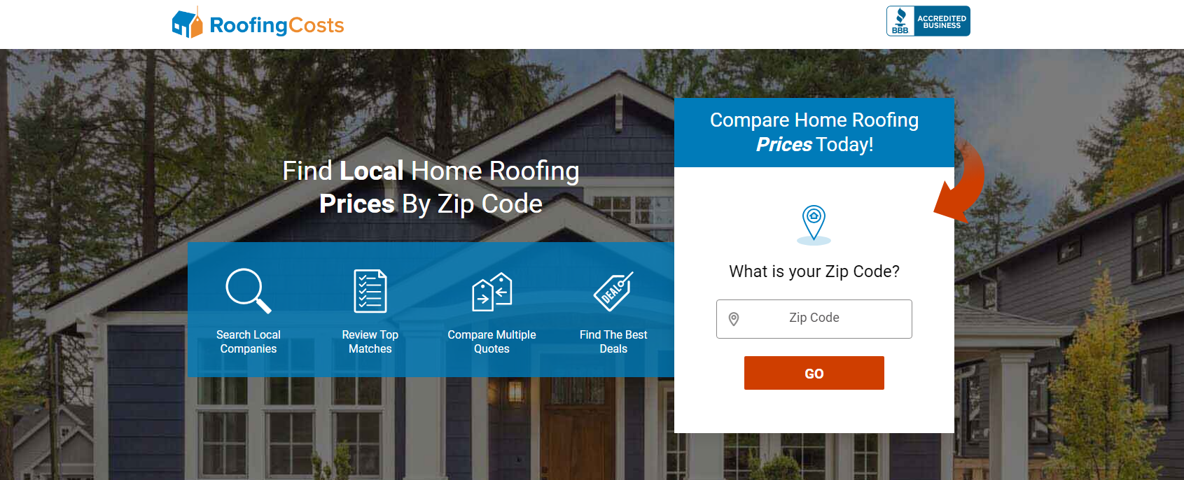 Roofing Costs banner
