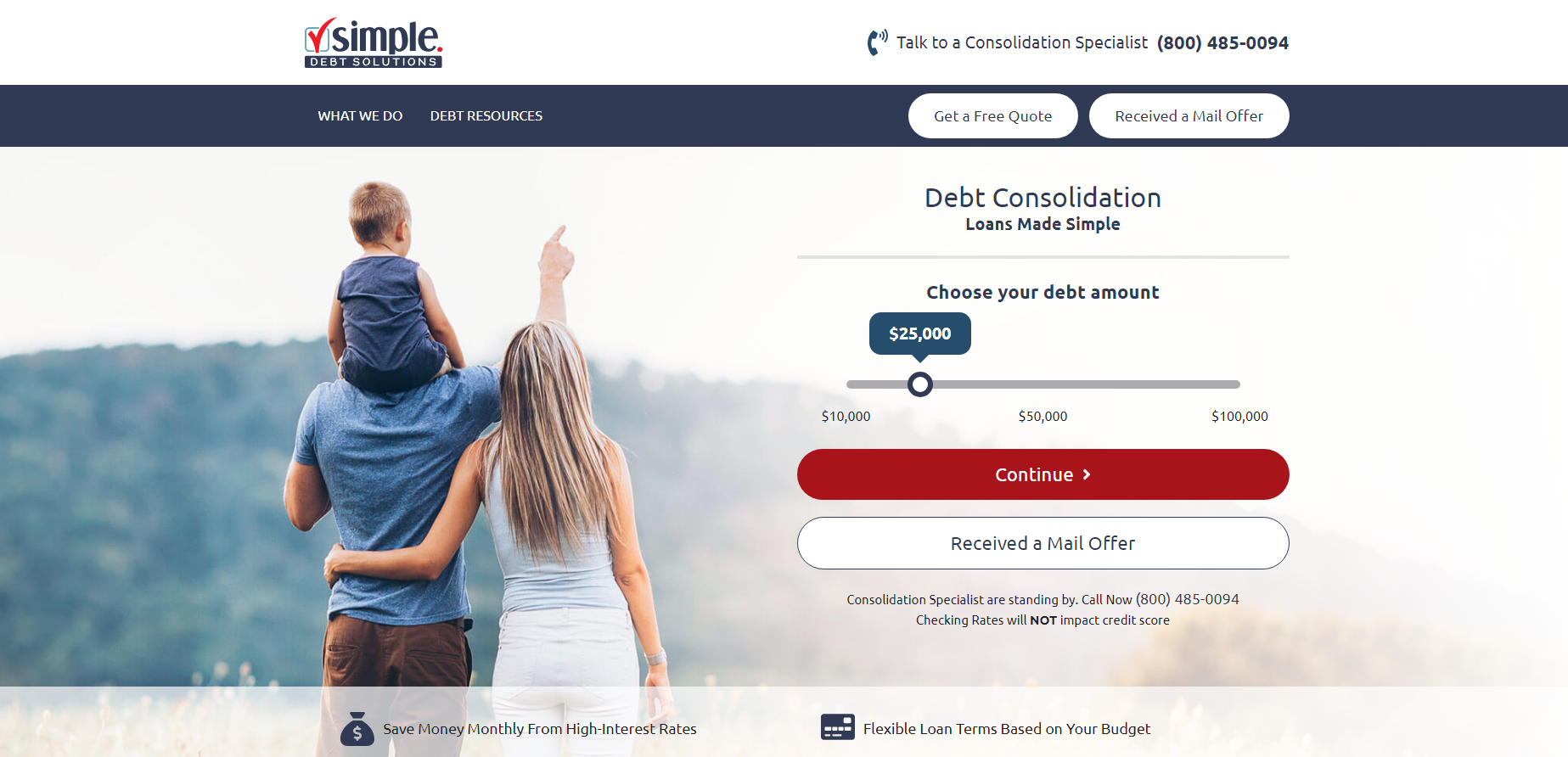 Simple Debt Solutions banner