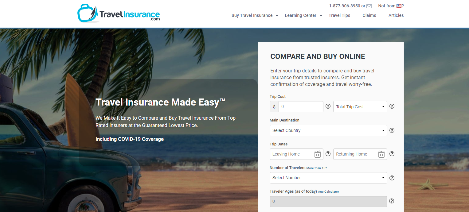 TravelInsurance.com banner